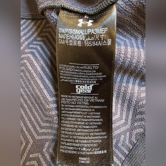 Under Armour Men's Small Storm Coldgear  Infared Softershell Jacket EUC - Picture 9 of 11